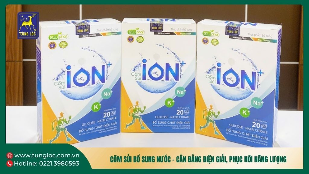 Cốm sủi bổ sung nước