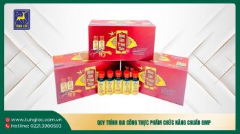 Quy trình gia công thực phẩm chức năng