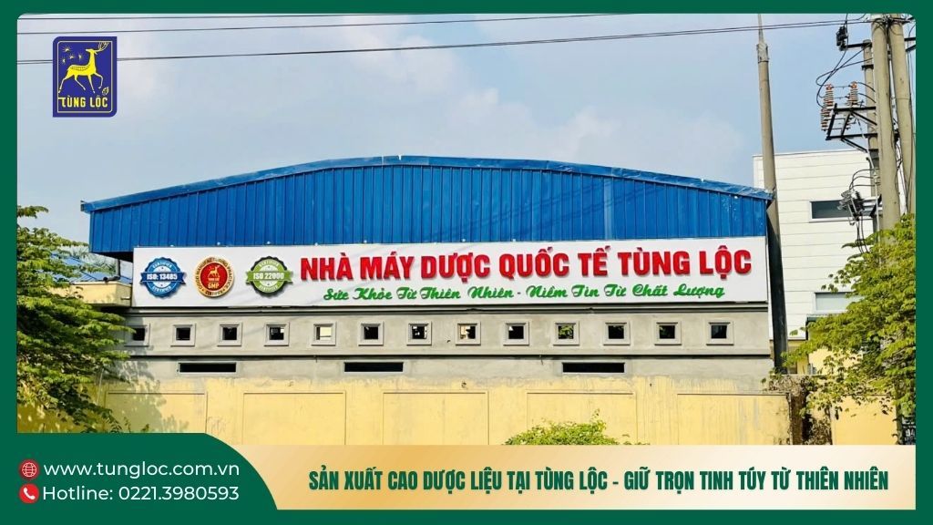 Sản xuất cao dược liệu
