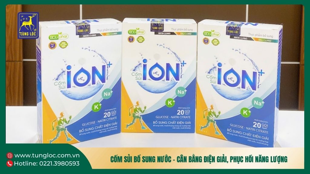 Cốm sủi bổ sung nước