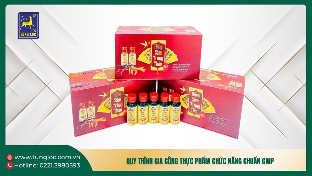 Quy trình gia công thực phẩm chức năng